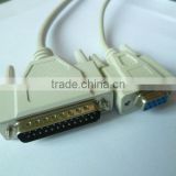 durable DB9F to DB25M cable