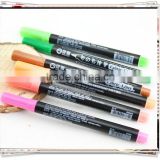 water soluble marker pen , plastic waterproof marker pen ,fabric marker pen