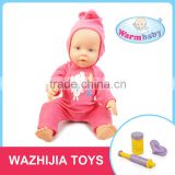Children play fashion baby doll games 18 boy doll with pee and drinking function