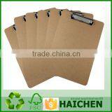 A4 MDF Wooden Clipboard
