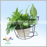 High Quality Facoty Supply New Design Metal Wire Hanging Flower Holder With Competitive Price thumbnail-1