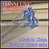 Germicidal UV Lamp Tube F4F6F8T5 G5 254nm UVC Lamp for Sterilization