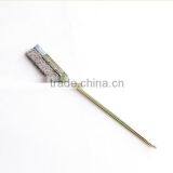 Straight Hand Scratch Brushes With Handle, Length 220 mm or 8 3/5" thumbnail-1