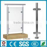 Exterior Glass Steel Balcony Balustrades thumbnail-1