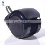 Iso Certificated Durable 2 Inch Black Nylon PU Plastic Swivel Furniture Caster thumbnail-3