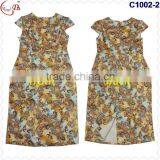 C1002 Newest Fashion Best Selling African Women's African Kaftan Lady Dress Making You Perfect and Slim Figure thumbnail-2