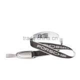 polyester logo imprint flat lanyard meeting event stylish colorful complex logo neck lanyard