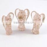 Rose Quartz Angels : 2 Inch Orgone Angel | India thumbnail-1
