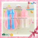 Babypro Baby Products 2015 Best Selling Products Baby Feeding Bottle With Spoon Baby Feeding Set