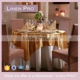 LinenPro New Arrival Table Cleaning Cloth Embroidery Round Table Cloth