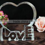 Promotion 3D Laser Glass Iceberge Crystal Wedding Valentines Gifts For Lover