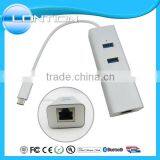 Type C USB 3.0 to USB3.0 4 Ports Hub + Type-C Female Charging Port thumbnail-1