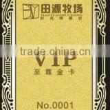 2015 Hot Selling High Quality Cheap Logo DIY Stainless Steal Businesss Card /Golden /silvery Color Vip Card for Membership thumbnail-2