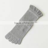 Best Socks Manufacturer Japanese Design OEM School Teen Girls Summer Thin Cotton Black Five Toe Cozy Socks thumbnail-3