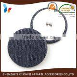 Flat Cap Fashion Clothes Button Cover Button With Shank