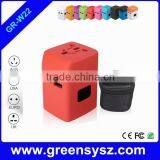 GR-W22 Non-grounding Electrical Plug Universal Travel Adapter Multi Socket With UK US AU EU thumbnail-4