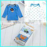 Wholesale baby toddler clothing, 5 pcs set t shirt for baby girl and boy