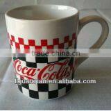 11oz ceramic coco cola mug wholesale