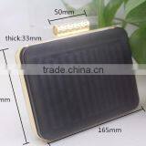 Shiny Light Gold Box Purse Frame ,bag Clutch Frame With Shells thumbnail-2