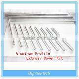 Popular Kossel Mini Delta 3D Printer 20mm x 20mm 4-slot Aluminum Profile Extrusion Cover Kit Rostock