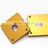 3D Printer Accessories 40 * 40 * 11 Fin Heat Faster Makerbot Mk7MK8 Extruder Universal Gold J407 thumbnail-2