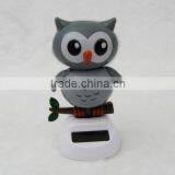Flip Flap Solar Owl ,solar Flower,ornaments in the Car thumbnail-3