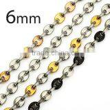 KSTONE Wholesale Stainless Steel Chain, Link Chain, Figaro Chain Necklace thumbnail-2