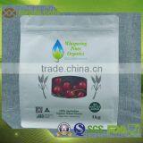 Corn Use and Moisture Proof Feature Zipper Lock Kraft Paper Square Bottom Food Bag thumbnail-1