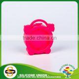 Silicone Case Cat Shape Alarm Leather Case Travel Clock thumbnail-3