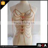 Multi Chain Design 2 Color for u Choose Sex Body Chain Vest Chain Necklace Body Jewelry thumbnail-1