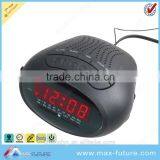 0.6 Inch LED Digital Clock Radio,Alarm Clock Radio AM/FM thumbnail-1