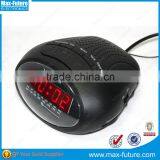 AM/FM Kitchen Clock Radio Power Operated Alarm Clock Radio With Frequency Display (F-1751) thumbnail-4