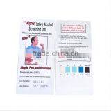 disposable rapid saliva breath alcohol tester