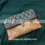 2016 Latest Straw Bags Beach New Arrival Beautiful Handbag Thailand Handmade Woven Bag thumbnail-5