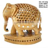 elephant sculptures/antique wooden animal/make wooden animals