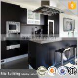 Glossy Black Painting Kitchen Furniture Kitchen Cabinets