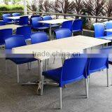 Restaurant Dining Table / Solid Surface Table / Tables Inlaid With Marble in Shenzhen