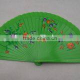 customized painted wooden spanish fan