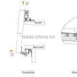 Hot Sale Wardrobe Sliding Door Mechanism With Soft Close thumbnail-4