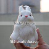 Faux White Rabbit Make Fur Life Size Animal Replica Easter Bunny thumbnail-6