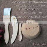 Bamboo beauty tool set