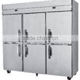Economy Business Upright Freezers Refrigerators 6 Doors Refrigeration