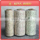 Gold Metallic 1mm Yarn for Knitting Carpet thumbnail-3