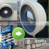 Good Price Fast Delivery 406x125 323x100 Jlg Solid Tire Wheel for Elevator Platform thumbnail-1