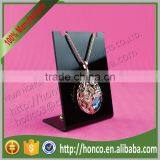 Black Colour Acrylic Jewelry Necklace Display Rack Stand thumbnail-4