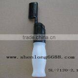 HDPE Plastic Shampoo Bottle With Comb Pump thumbnail-1