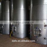 40,000L Stainless Steel 304 Dimple Jacket Wine Tank thumbnail-5