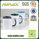 11oz Reinforced Porcelain White Mugs Inner Color Mug From China 10 Year+ Manufacturer thumbnail-3