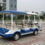 Unique Best Sale Passenger Transport Battery Powered Sightseeing Shuttle Bus thumbnail-4