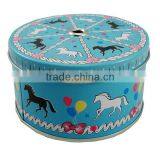 Factory Sale Custom Fashionable Round Food Storage Tin thumbnail-1